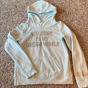 H&M teal sweatshirt